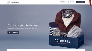 Bombfell : Online Personal Stylist For Men