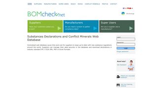 BOMcheck.net: REACH SVHC | RoHS Restrictions | REACH and ...