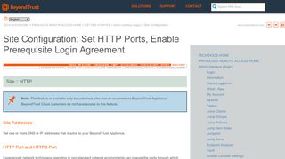 Privileged Access Administration: Site Configuration