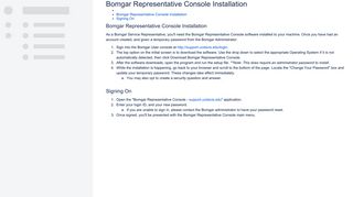 Bomgar Representative Console Installation - UC Davis JIRA