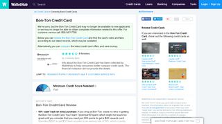 Bon-Ton Credit Card Reviews - WalletHub