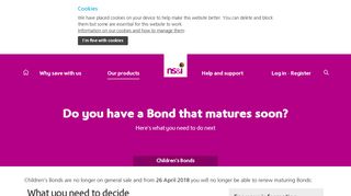 Children's Bonds | NS&I