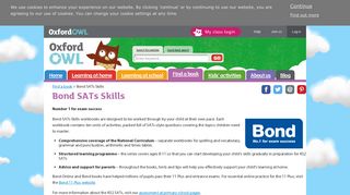 Bond SATs Skills | Oxford Owl