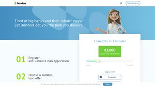 Bondora | Trusted lender | Affordable loans up to €10,000