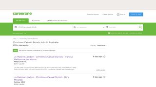 Christmas Casuals Bonds Jobs In Australia | CareerOne