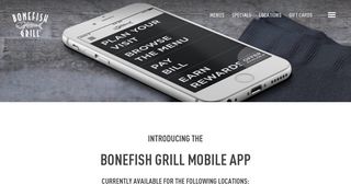 Bonefish Grill Mobile App