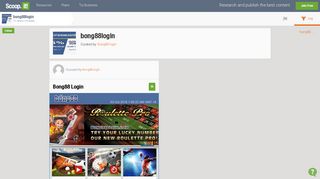 'bong88 login' in bong88login | Scoop.it