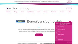 Resolve your Bongaloans Complaints for free | Resolver