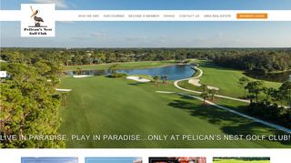 Pelicans Nest Golf Club: Home