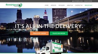 BonnieSpeed Logistics | It's all in the delivery