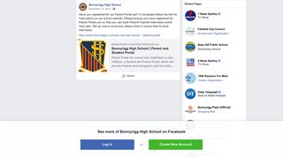Have you registered for our Parent... - Bonnyrigg High School ...