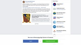 Student timetables are now available via... - Bonnyrigg High School ...