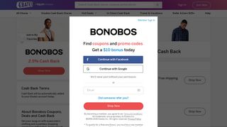 Up to 50% Off Bonobos Coupons, Promo Codes + 2.5% Cash Back
