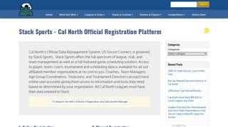 U.S. Soccer Connect Registration - Cal North