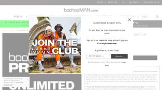 BOOHOOMAN PREMIER - UNLIMITED NEXT DAY DELIVERY ...