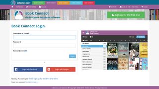 Login to Book Connect - Collectorz Connect