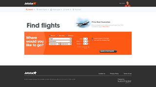 Booking flights - Book Cheap Flights | Jetstar