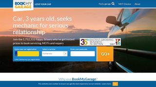 BookMyGarage - Compare & Save On Car Servicing & MOTs