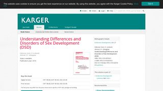 Understanding Differences and Disorders of Sex Development (DSD ...