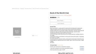 Book of the Month Club Reviews 2019 - Influenster