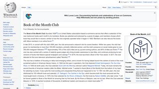 Book of the Month Club - Wikipedia