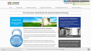 BookVault | On-demand Book Printing | Printondemand-worldwide.com