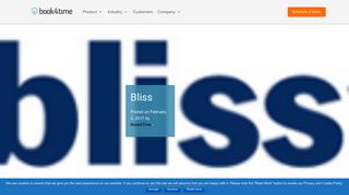 Bliss | Book4Time Spa Software