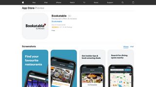 Bookatable on the App Store - iTunes - Apple