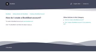 How do I create a BookBeat account? – BookBeat