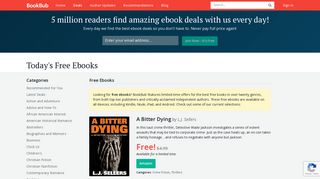 Free Ebooks - BookBub
