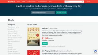 Free & Discount Amazon Kindle Books - BookBub