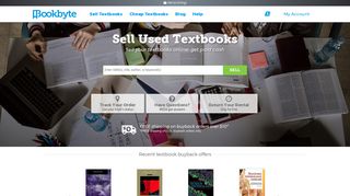 Bookbyte: Sell Textbooks For More