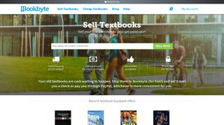 Sell Textbooks for Cash | Used Textbook Buyback | Bookbyte