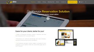 Bookenda Online Reservation System | YP Dine Canada