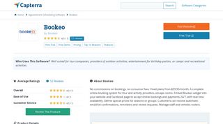 Bookeo Reviews and Pricing - 2019 - Capterra