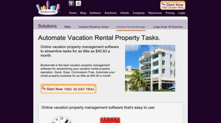 Vacation Property Management Software: Bookerville