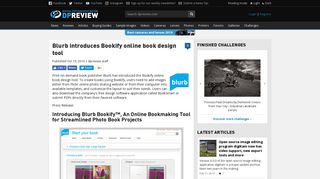 Blurb introduces Bookify online book design tool: Digital Photography ...