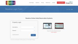 Reseliva Log-in – Log in to Reseliva