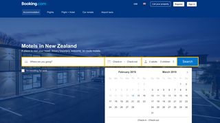 Booking.com : New Zealand motels. 1313 cheap motels in New Zealand.