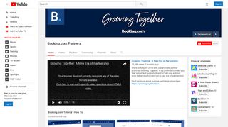 Booking.com Partners - YouTube