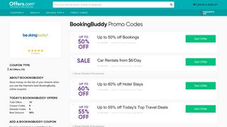 Up to 50% off BookingBuddy Promo Codes & Coupons 2019