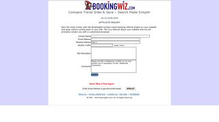 Affiliate with BookingWiz.com