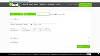 BookIt.com | Advanced Travel Search for Flight, Hotels and Vacation ...