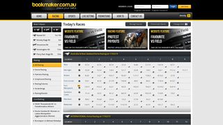Online Racing - Bookmaker.com.au