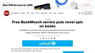 Free BookMooch service puts novel spin on books - CNET