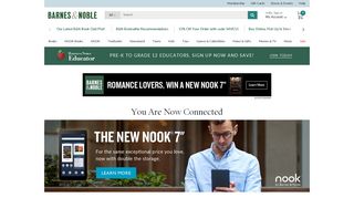 Complimentary WiFi Welcome | Barnes & Noble®