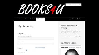 My Account | Books4u