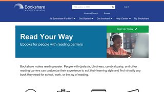 Bookshare | An Accessible Online Library for people with print ...