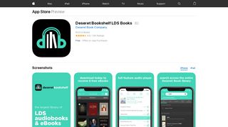 Deseret Bookshelf LDS Books on the App Store - iTunes - Apple