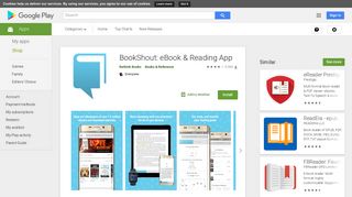 BookShout: eBook & Reading App - Apps on Google Play